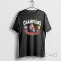 Officials Arizona State Sun Devils 2026 Sun Bowl Champions Mascot Two Sided T-Shirts