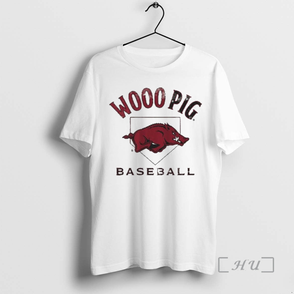 Officials Arkansas Baseball Home Plate T-Shirts