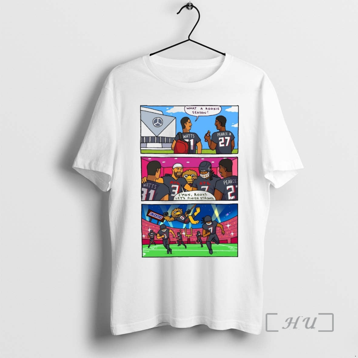 Officials Atlanta Falcons What Rookie Season Cmon Rooks Lets Finish Strong T-Shirts