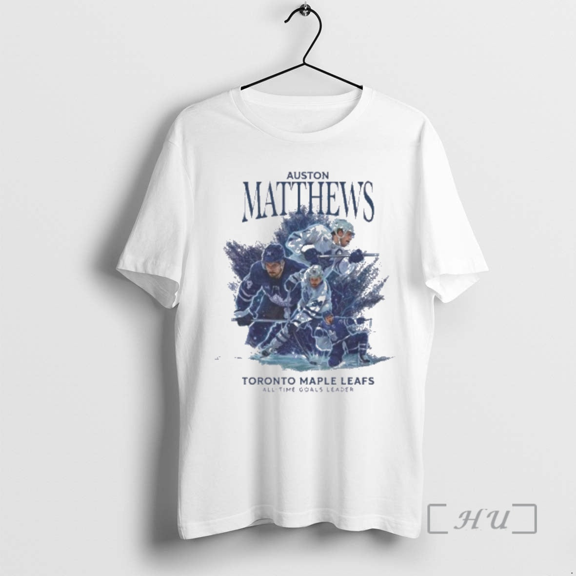 Officials Auston Matthews Toronto Maple Leafs All Time Goals Leader T-Shirts