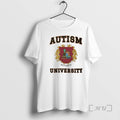 Officials Autism University Coat Arms T-Shirts