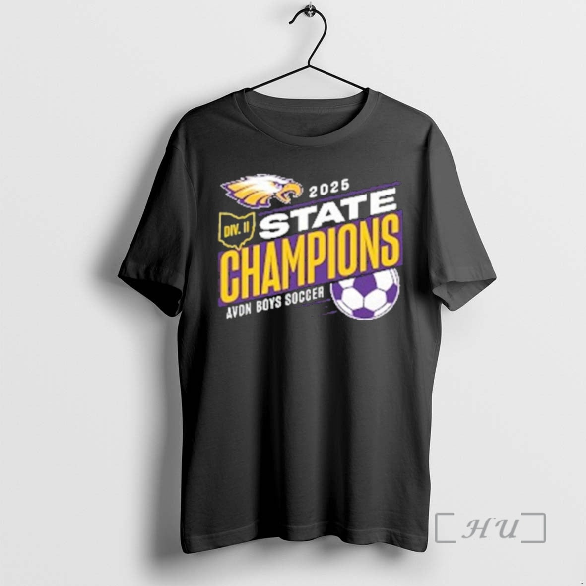 Officials Avon Soccer 2025 Div Ii State Champions T-Shirts