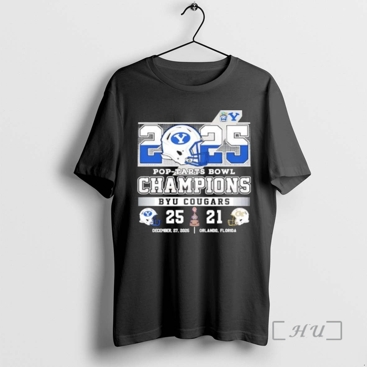 Officials Byu Cougars Pop Tarts Bowl Champions T-Shirts