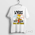 Officials Bart Simpson I Joined Fake Drug War Oil Dude T-Shirts