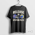 Officials Bear Vs Rams Release Epstein Files T-Shirts