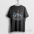 Officials Boise State Broncos 2025 Mountain West Champions Locker Room T-Shirts