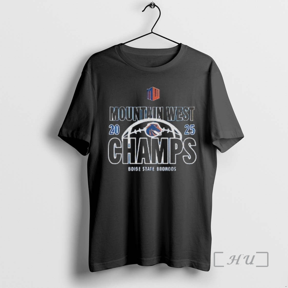 Officials Boise State Broncos 2025 Mountain West Champions Locker Room T-Shirts