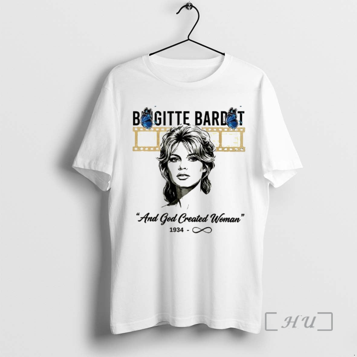 Officials Brigitte Bardot God Created Woman 1934 T-Shirts