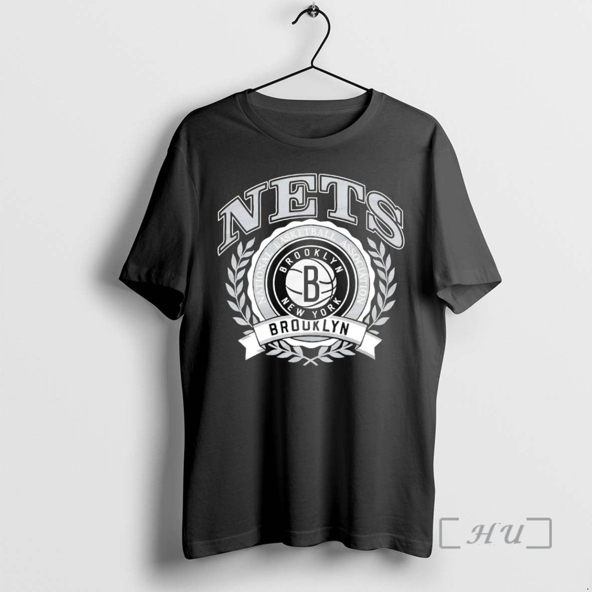 Officials Brooklyn Nets Nba Crest T-Shirts