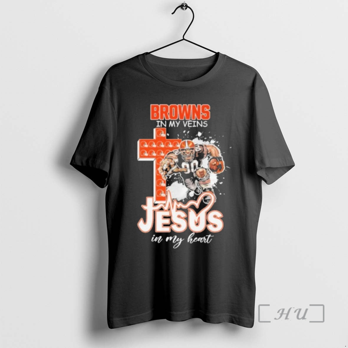 Officials Browns My Veins Jesus Mascot My Heart Mascots T-Shirts