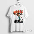 Officials Charlotte Hornets Hornets Moussa Diabate Moose Loose T-Shirts