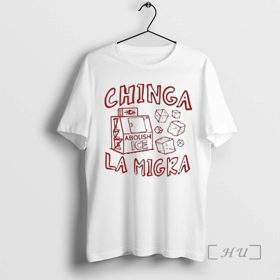 Officials Chinge Abolish Ice La Migra T-Shirts