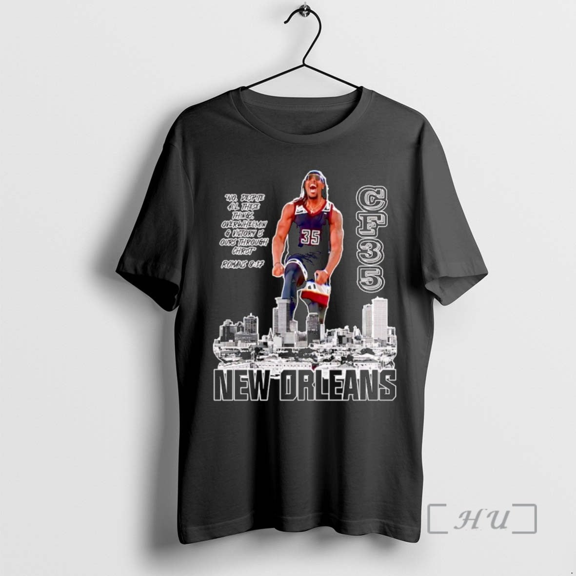 Officials Chris Flippin New Orleans Basketball Skyline City T-Shirts