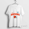 Officials Cleveland Browns X Monters Inc Funday Football Cartoon Double Sided T-Shirts
