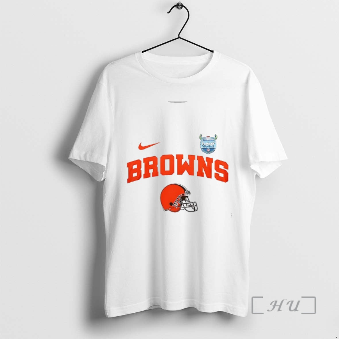 Officials Cleveland Browns X Monters Inc Funday Football Cartoon Double Sided T-Shirts