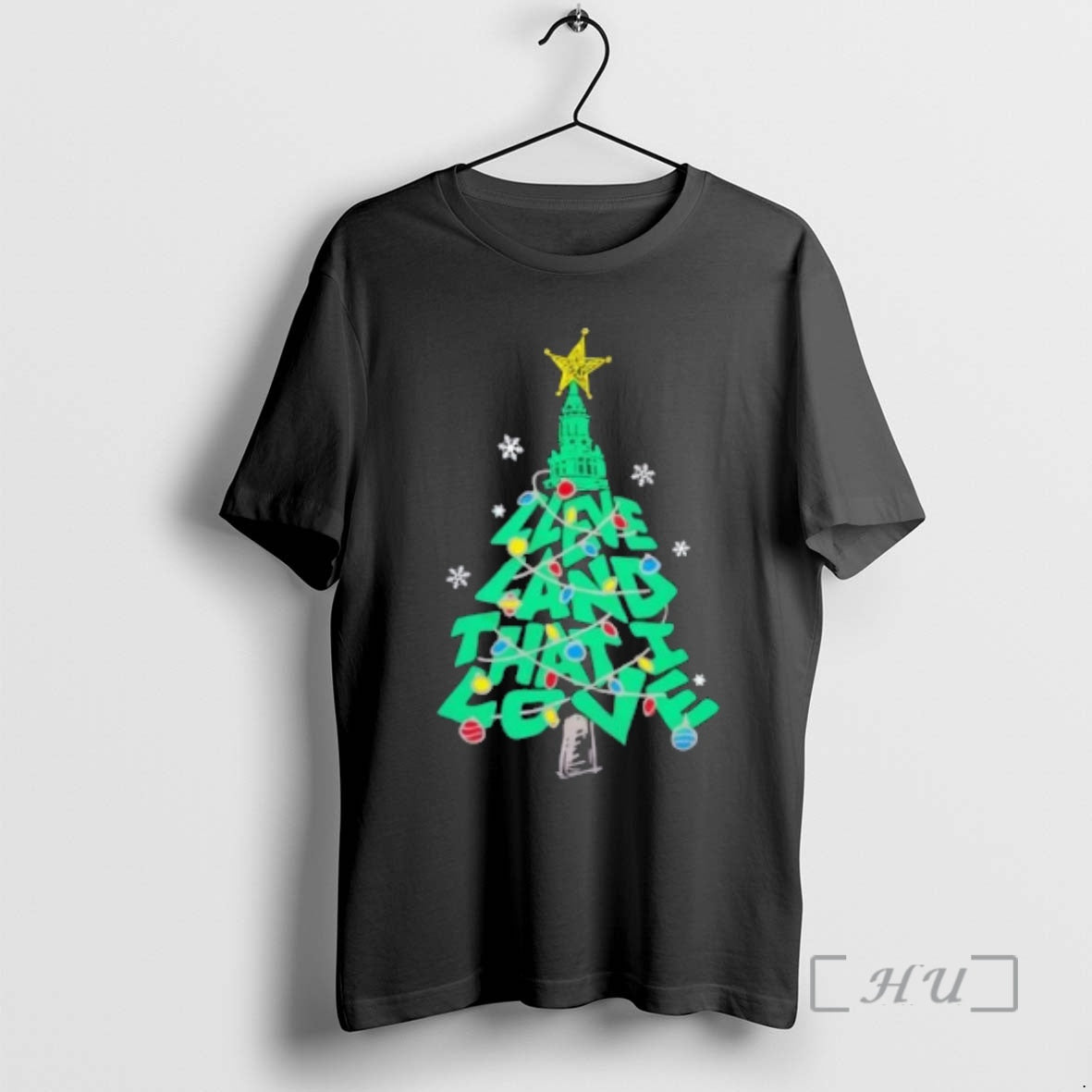 Officials Cleveland That I Love Tree T-Shirts