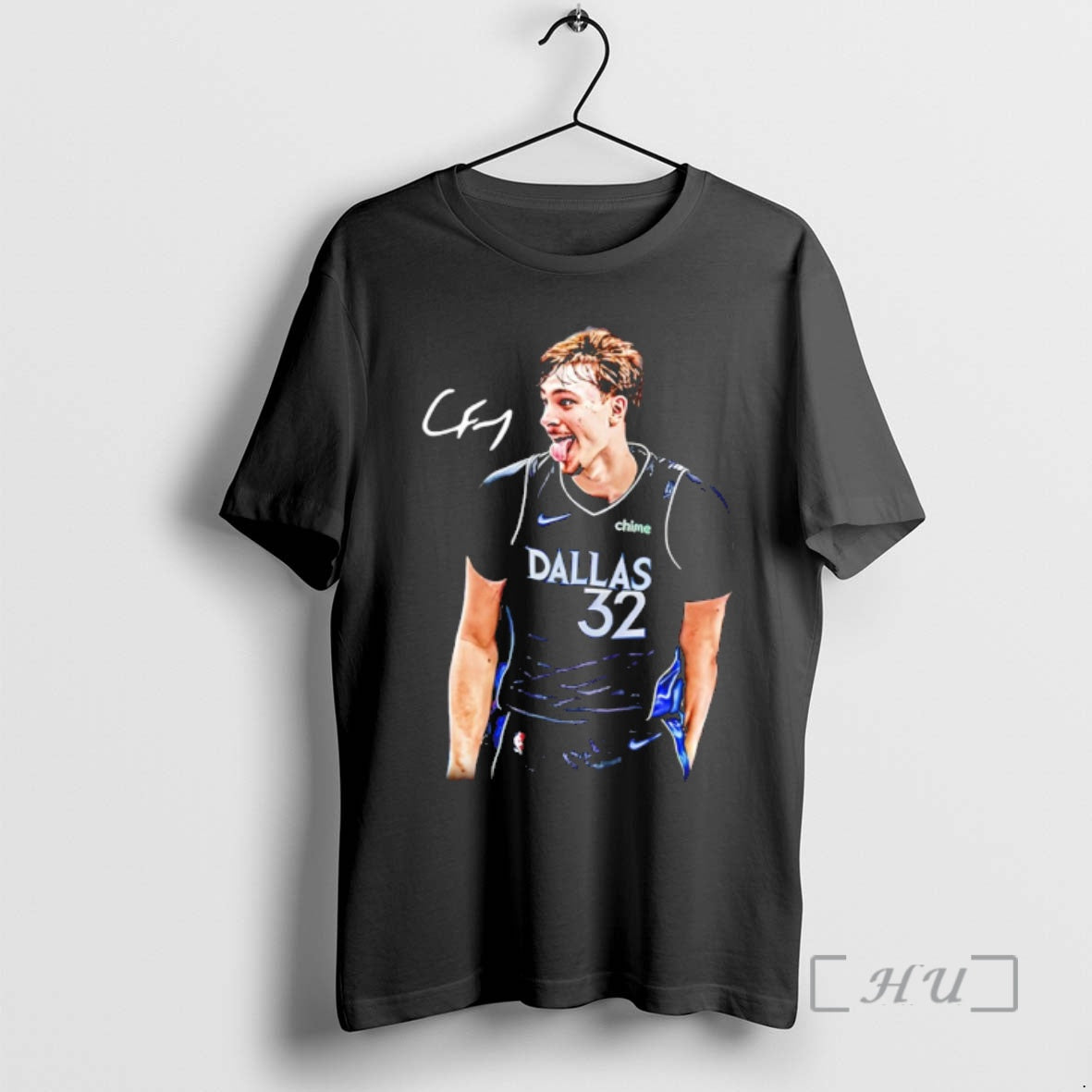 Officials Cooper Flagg Dallas Mavericks Basketball Nba Stick Out Your Tongue Signature T-Shirts