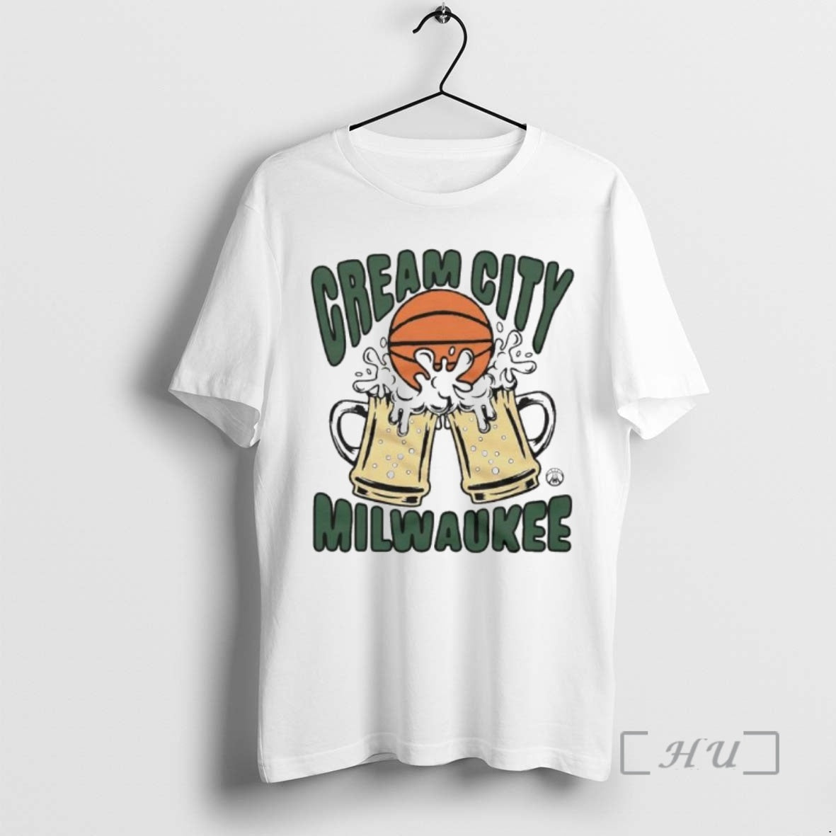 Officials Cream City Milwaukee Bucks Nba Ornaments T-Shirts