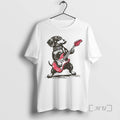 Officials Dachshund Weenie Playing Guitar T-Shirts
