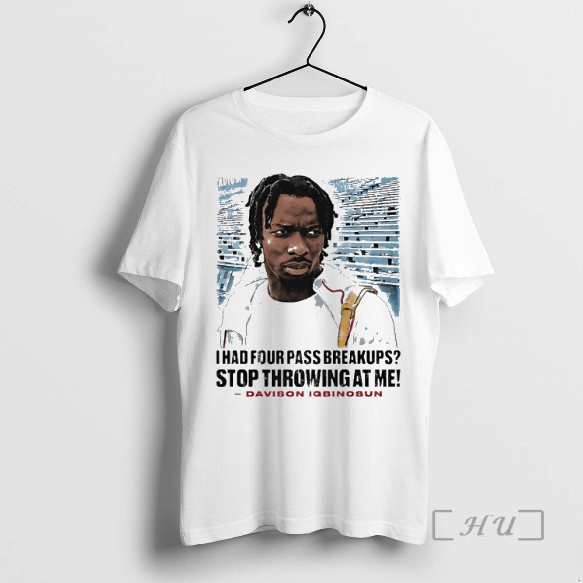 Officials Davison Igbinosun I Gad Four Pass Breakups Stop Throwing Me T-Shirts