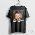 Officials Detroit Bad Detroit Pistons Basketball Champion Skull T-Shirts