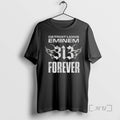 Officials Detroit Lions X Eminem 313 Detroit Forever T-Shirts