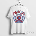 Officials Detroit Pistons Nba Crest T-Shirts