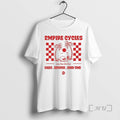 Officials Empire Cycles Live Fast Die Fast Skull T-Shirts