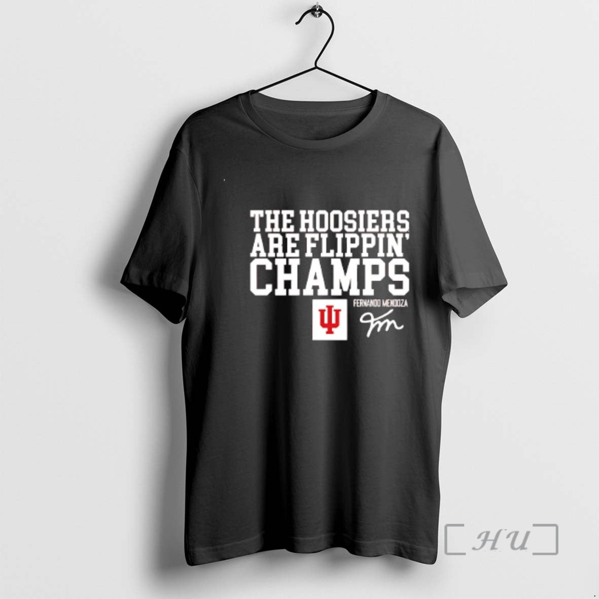 Officials Fernando Mendoza Indiana Football Hoosiers Are Flippin Champs T-Shirts