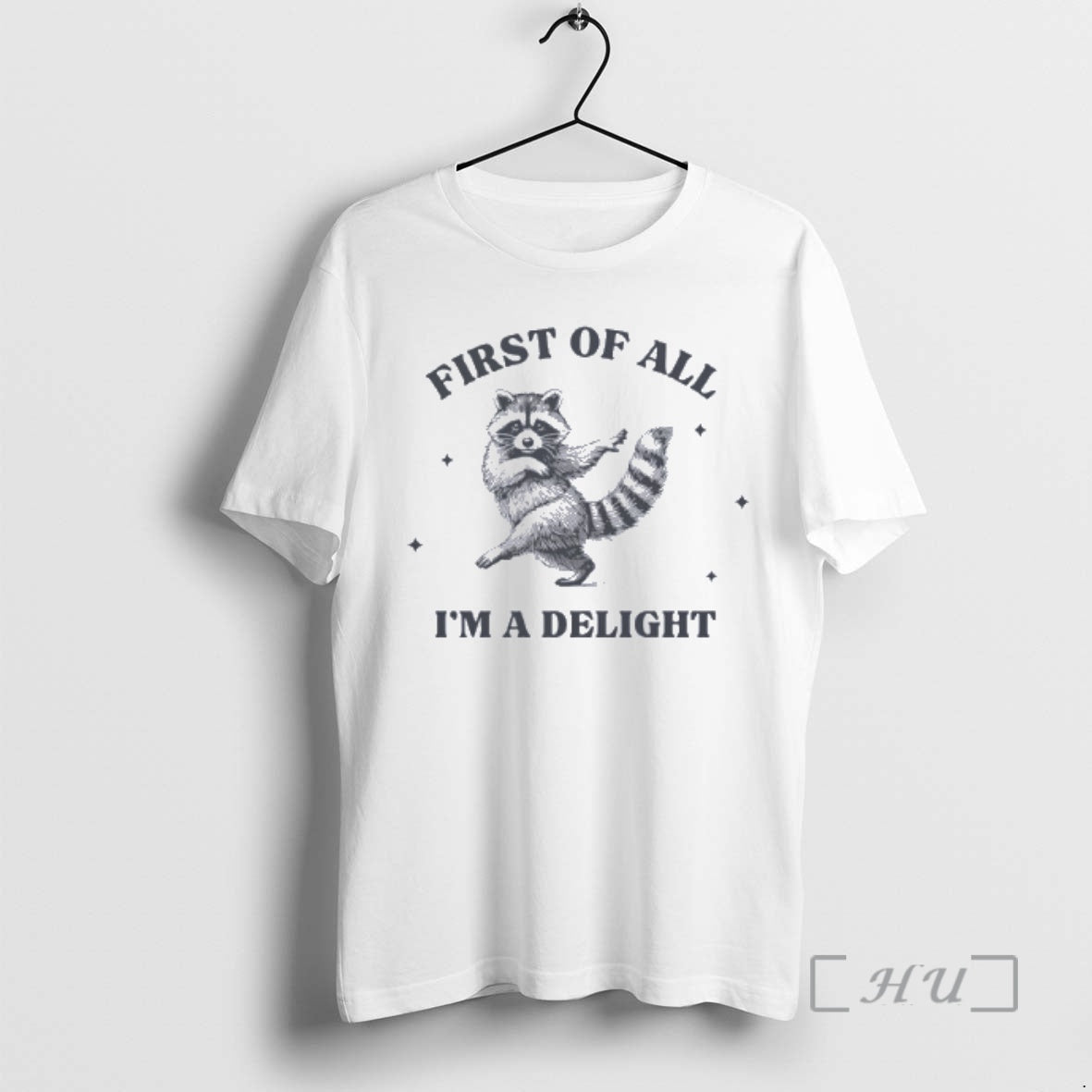 Officials First All Im Delight Raccoon T-Shirts