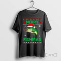 Officials Fishing Merry Fishmas Ugly T-Shirts
