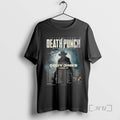 Officials Five Finger Death Punch 20th Anniversary World Tour 2026 North America City T-Shirts