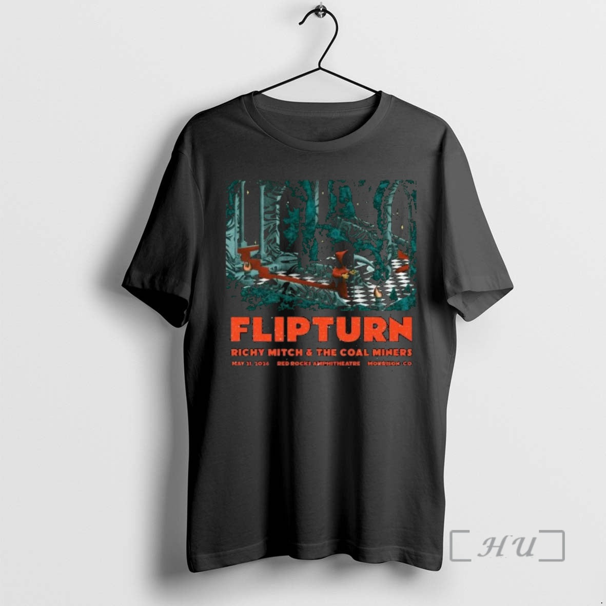 Officials Flipturn Red Rocks 2026 Show T-Shirts