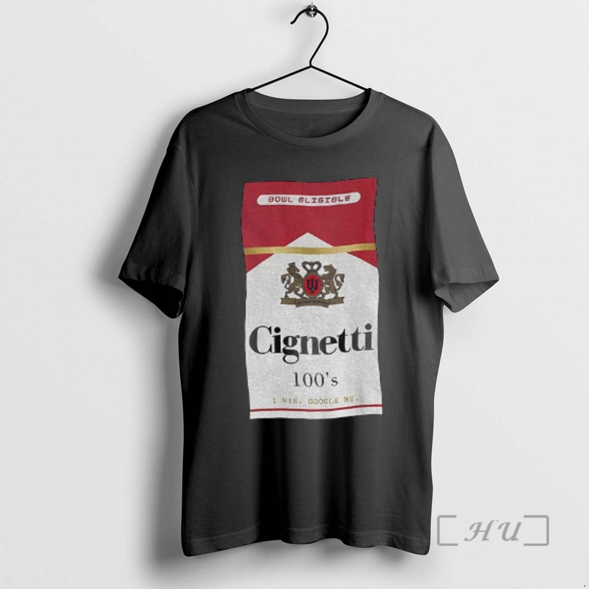 Officials Football Coach Curt Cignetti Retro Red Box I Win Google Me T-Shirts