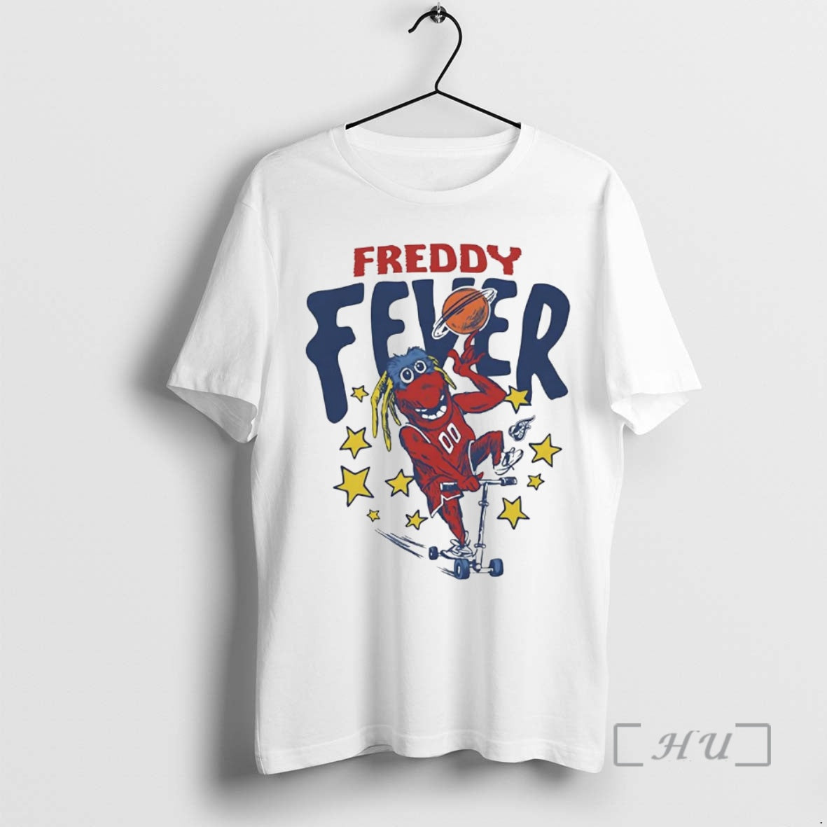 Officials Freddy Fever Mascot Indiana Fever T-Shirts
