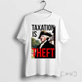 Officials George Washington Taxation Is Theft T-Shirts
