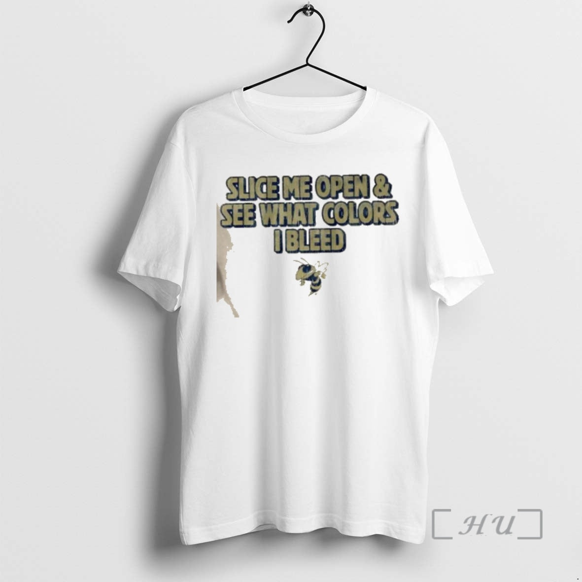 Officials Georgia Tech Yellow Jackets Football See What Colors I Bleed T-Shirts