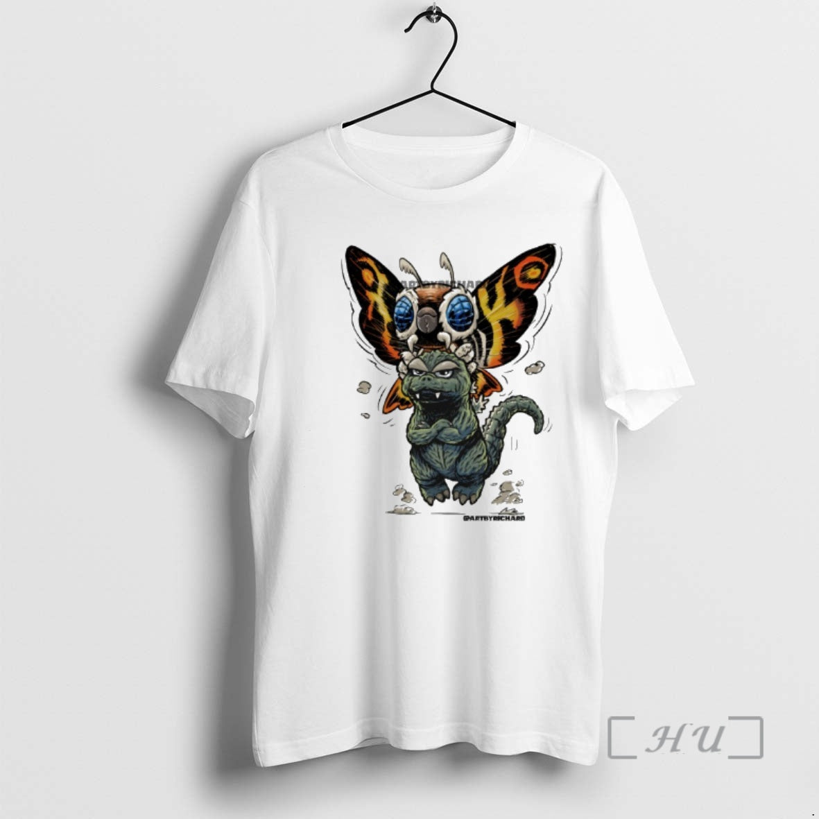 Officials Godzilla X Mothra Yrichard T-Shirts
