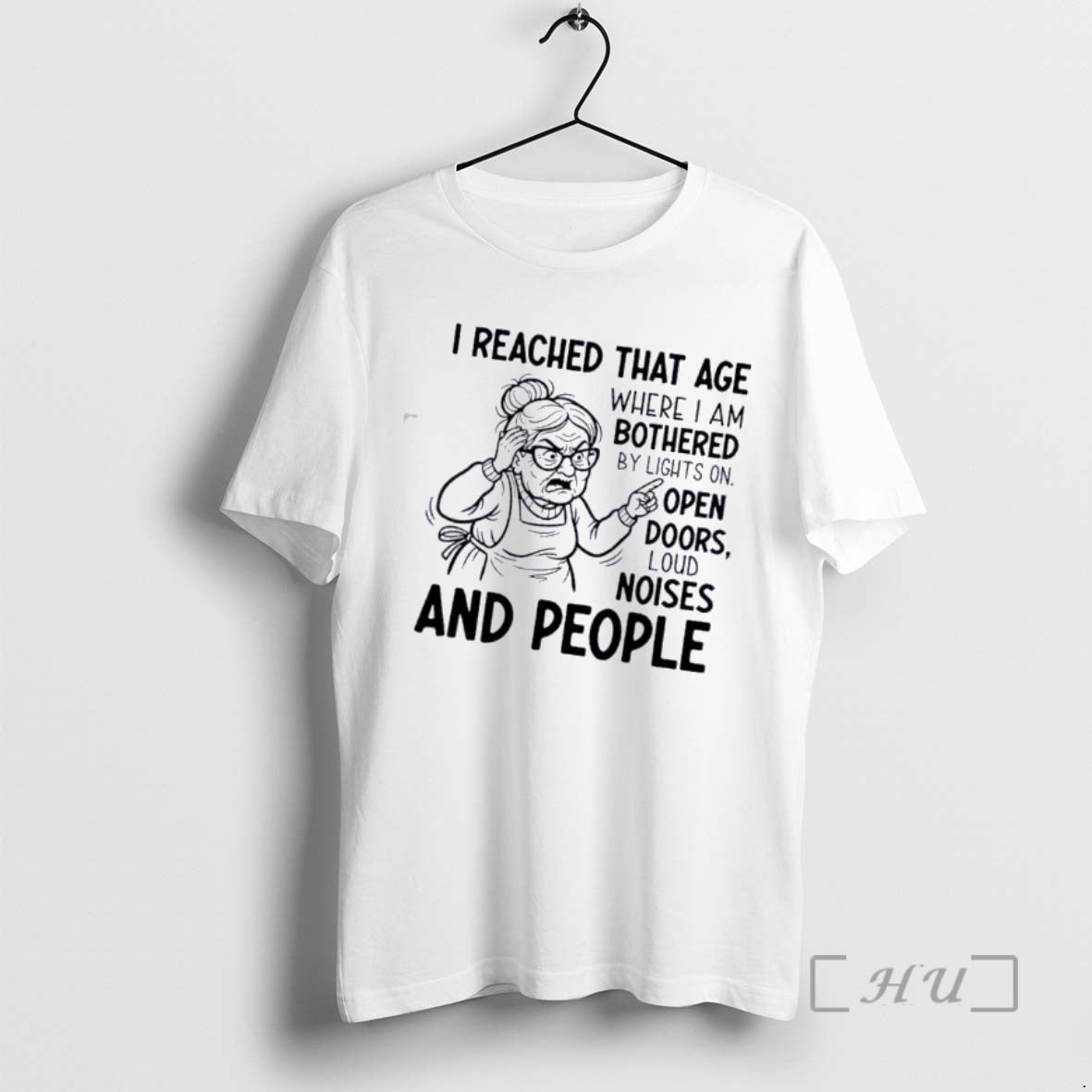 Officials Grandma I Reached That Age Where I Am Bothered Lights Open Doors T-Shirts