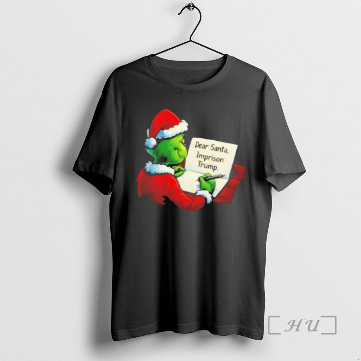 Officials Grinch Dear Santa Imprison Trump T-Shirts