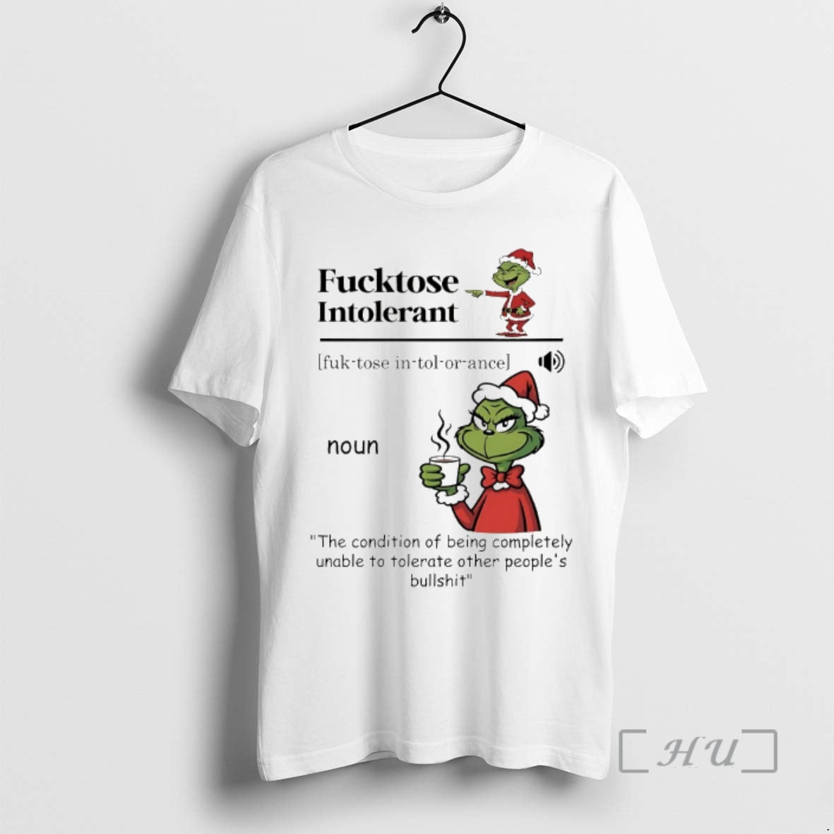 Officials Grinch Fucktose Intolerant 2025 T-Shirts
