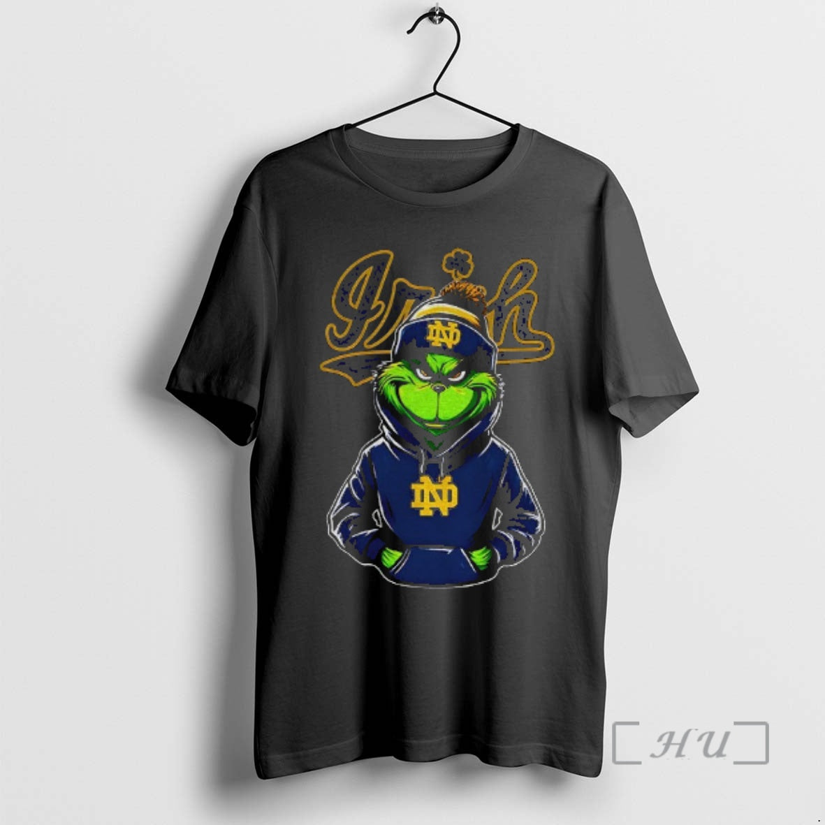 Officials Grinch Notre Dame Fighting Irish Football 2025 T-Shirts