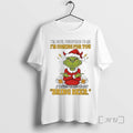 Officials Grinch Santa Devil Whispered Me Im Coming You I Whispered Back T-Shirts