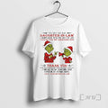 Officials Grinch My Dear Daughter Law Idiontgive Chirstmas 2025 T-Shirts