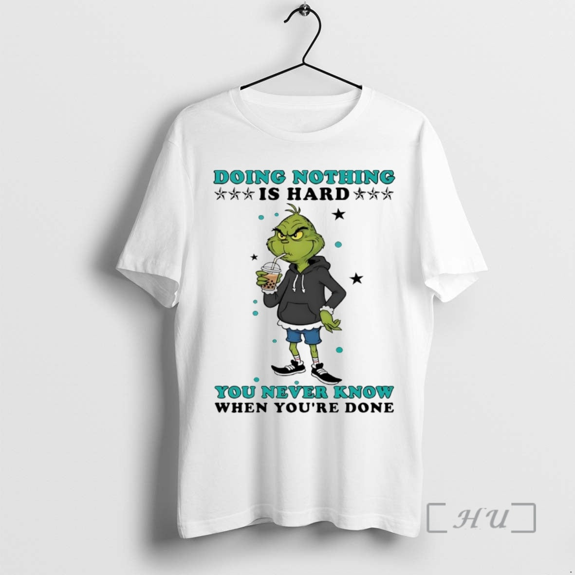 Officials Grinch Doing Nothing Is Hard You Never Know T-Shirts