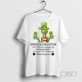 Officials Grinch Shamrock Shenanigator Definition A Person Who Instigates Shenanigans Patrick Day T Shirt