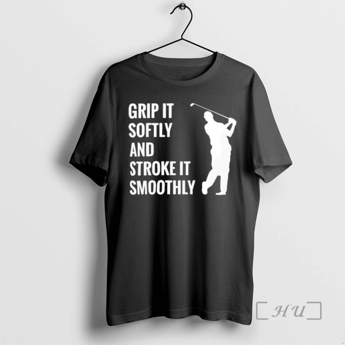 Officials Grip Softly Funny Golf Smooth Stroke T-Shirts
