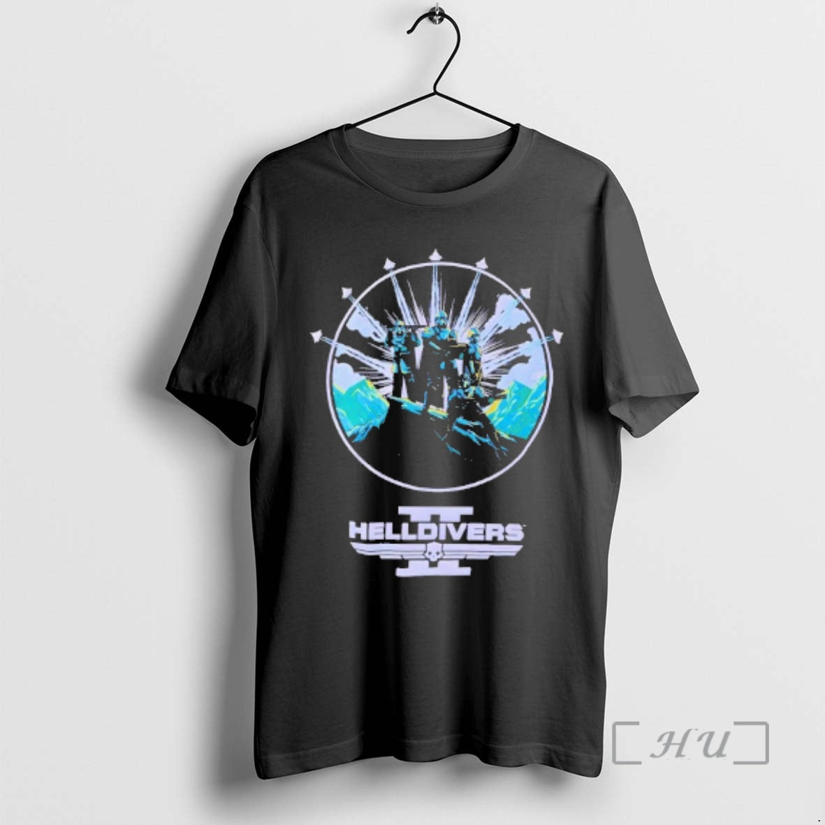 Officials Helldivers Ii Mountain T-Shirts