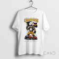Officials Here We Go Steelers 2025 Afc North Champions T-Shirts