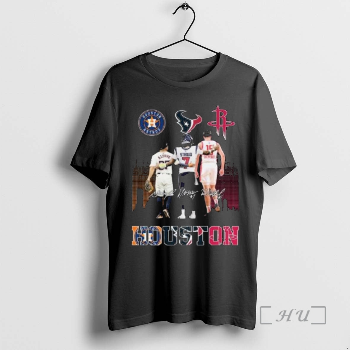 Officials Houston Astros Jose Altuve Texans C J 2 T-Shirts